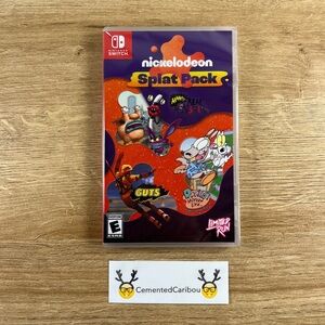 Nickelodeon Splat Pack Nintendo Switch Game Limited Run NEW SEALED